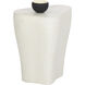 Dali 17.75 X 15.75 inch White Outdoor End Table, Small